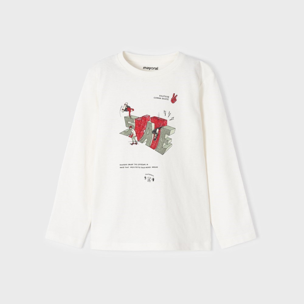 Mayoral Kışlık Erkek Uzun Kol T-shirt 2'li Set Yeşil