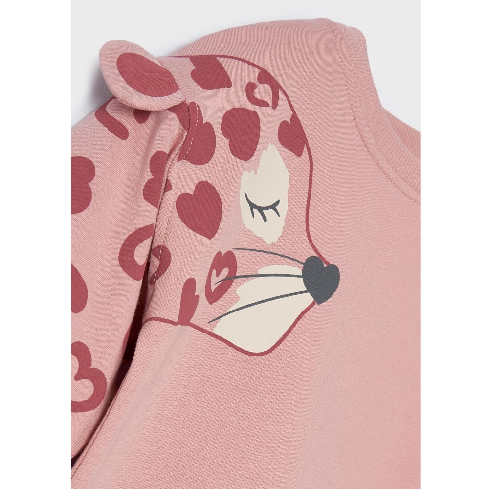 Mayoral Kışlık Kız Uzun Kol S-shirt Pembe