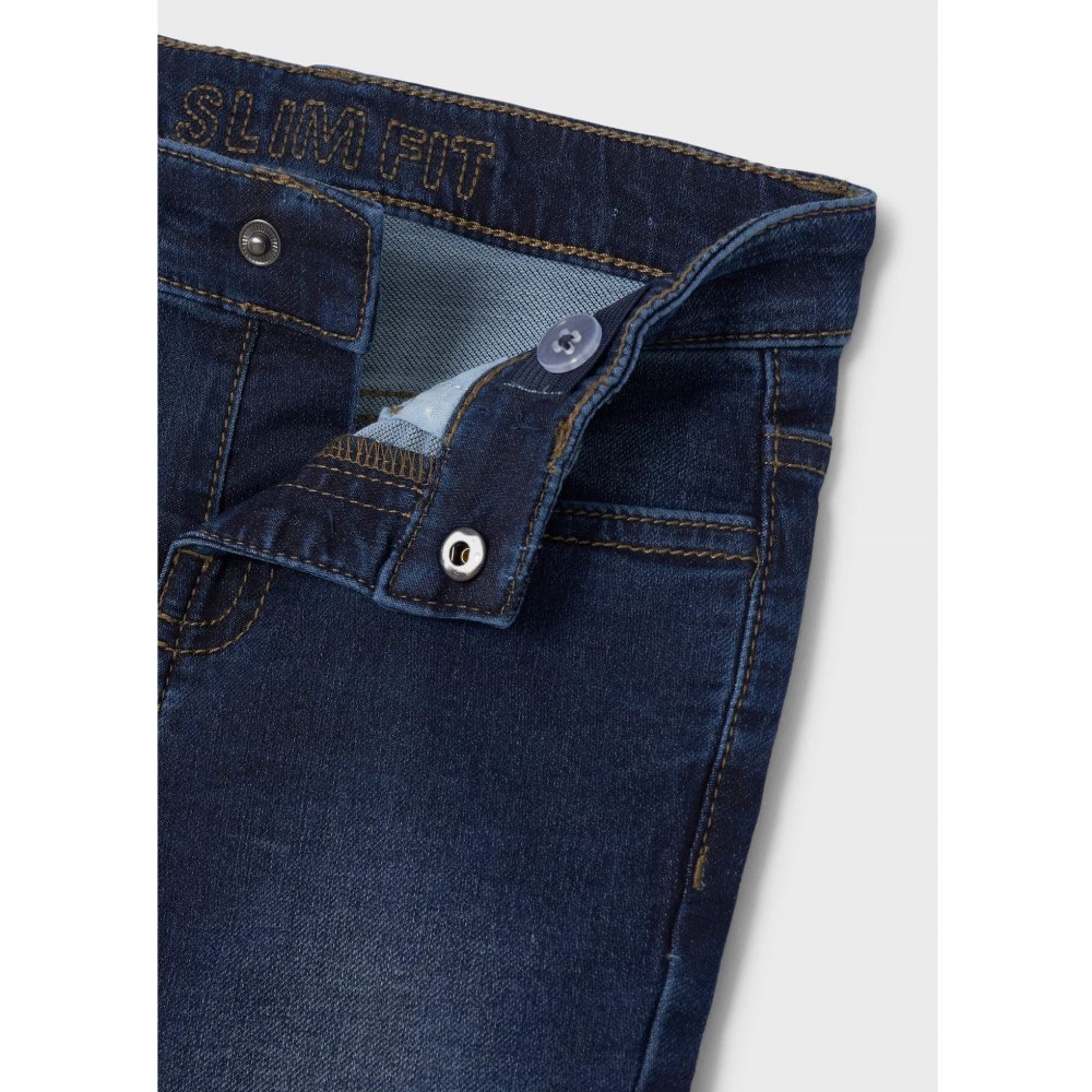Mayoral Kışlık Erkek Denim Pantolon Koyu Mavi
