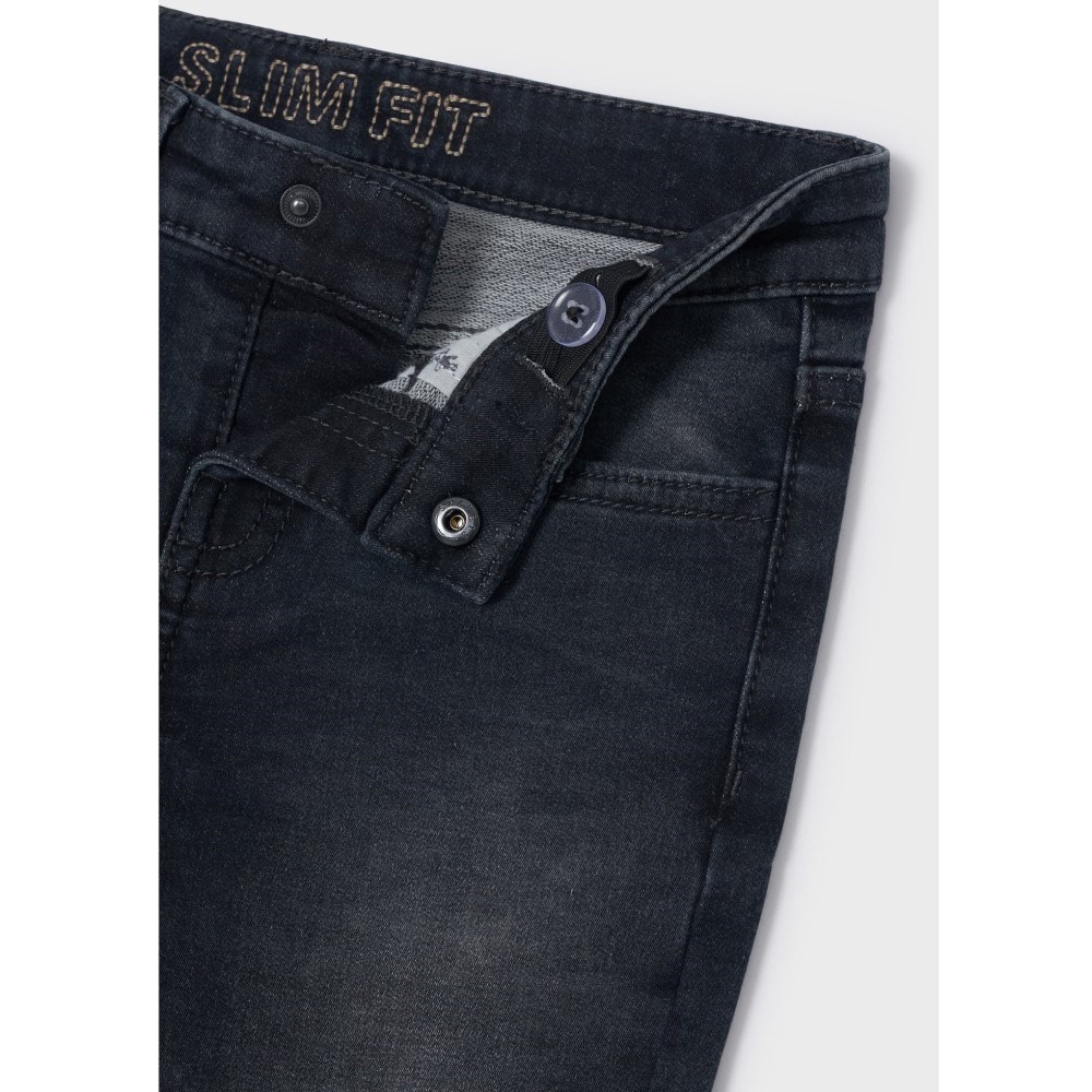Mayoral Kışlık Erkek Denim Pantolon Siyah