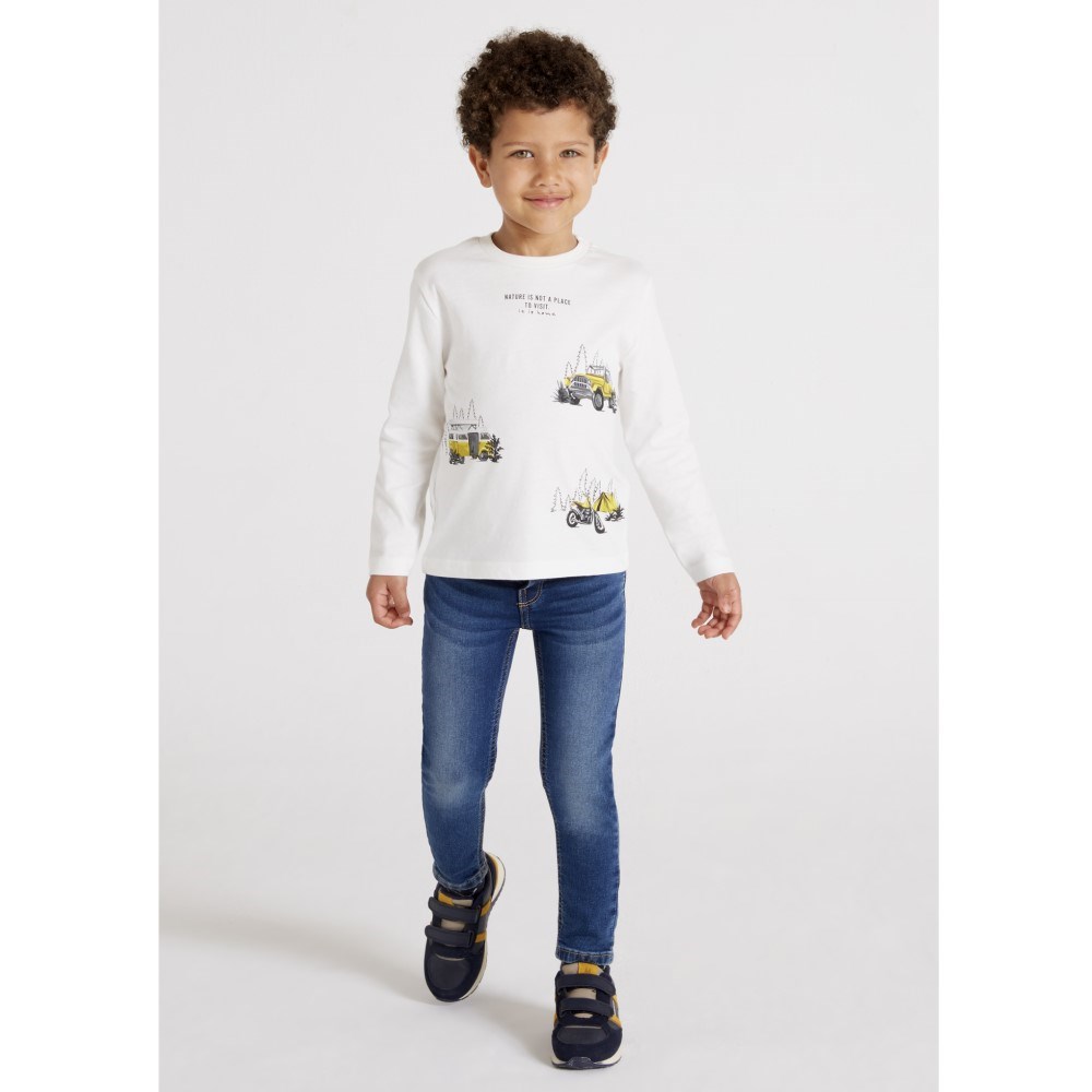 Mayoral Kışlık Erkek Denim Skinny Pantolon Mavi