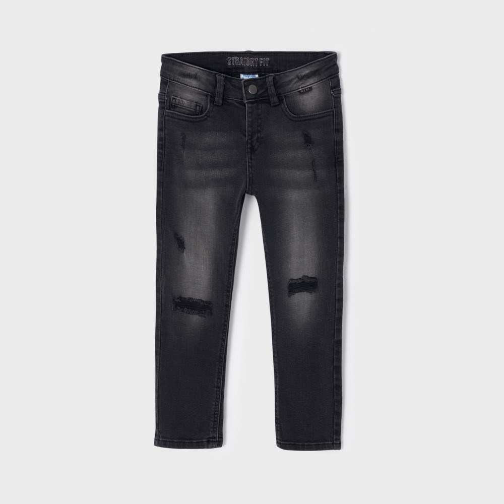 Mayoral Kışlık Erkek Denim Pantolon Siyah