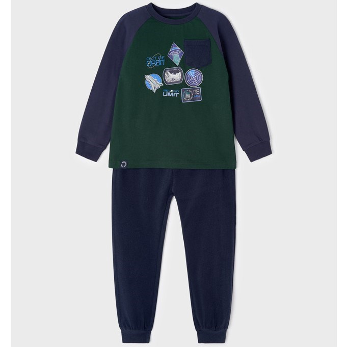 Mayoral Kışlık Erkek Pijama Takım Yeşil