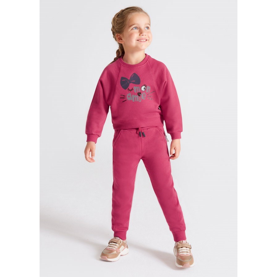 Mayoral Kışlık Kız Eşofman İkili Set Pembe