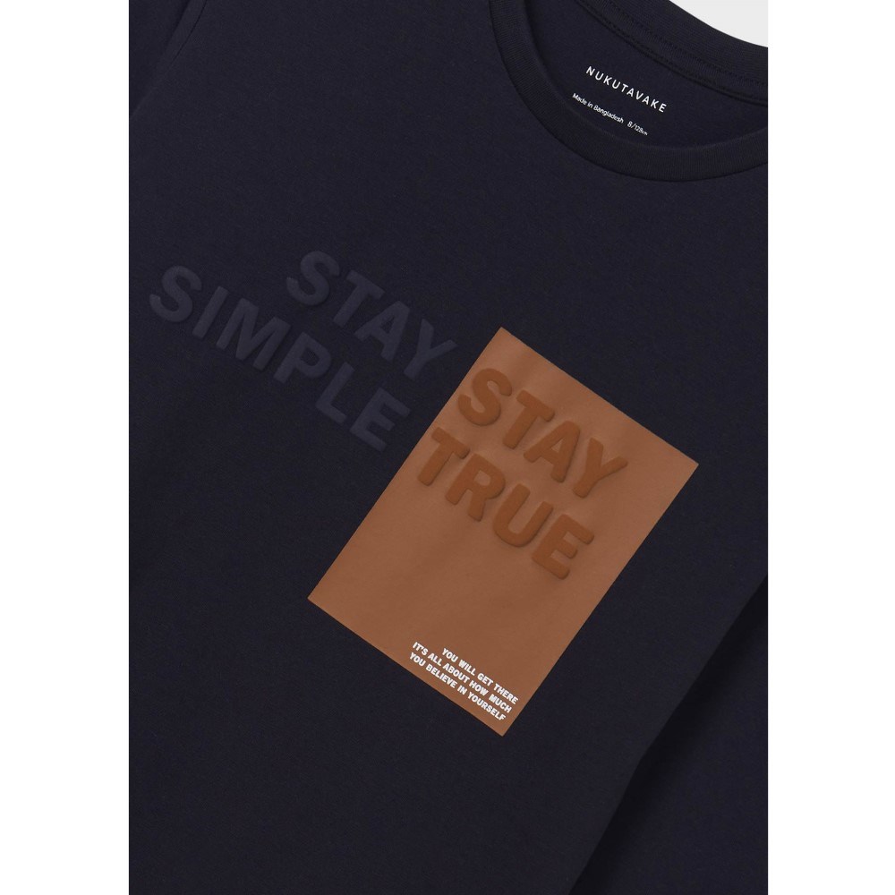 Mayoral Kışlık Erkek Uzun Kol T-shirt Koyu Mavi