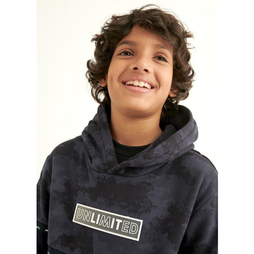 Mayoral Kışlık Erkek Kapşonlu S-shirt Koyu Mavi