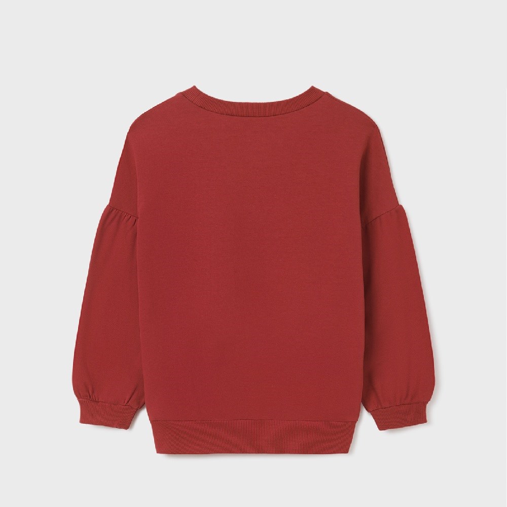 Mayoral Kışlık Kız Uzun Kol S-shirt Kahverengi 