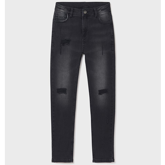Mayoral Kışlık Erkek Denim Pantolon Siyah