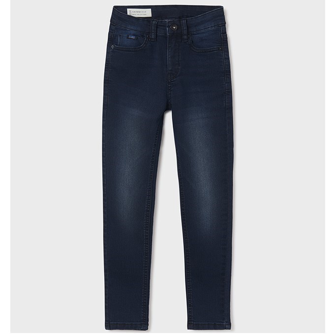 Mayoral Kışlık Erkek Skinny Fit Denim Pantolon Mavi