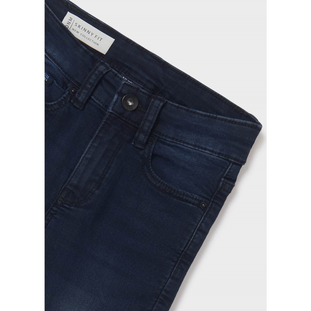 Mayoral Kışlık Erkek Skinny Fit Denim Pantolon Mavi