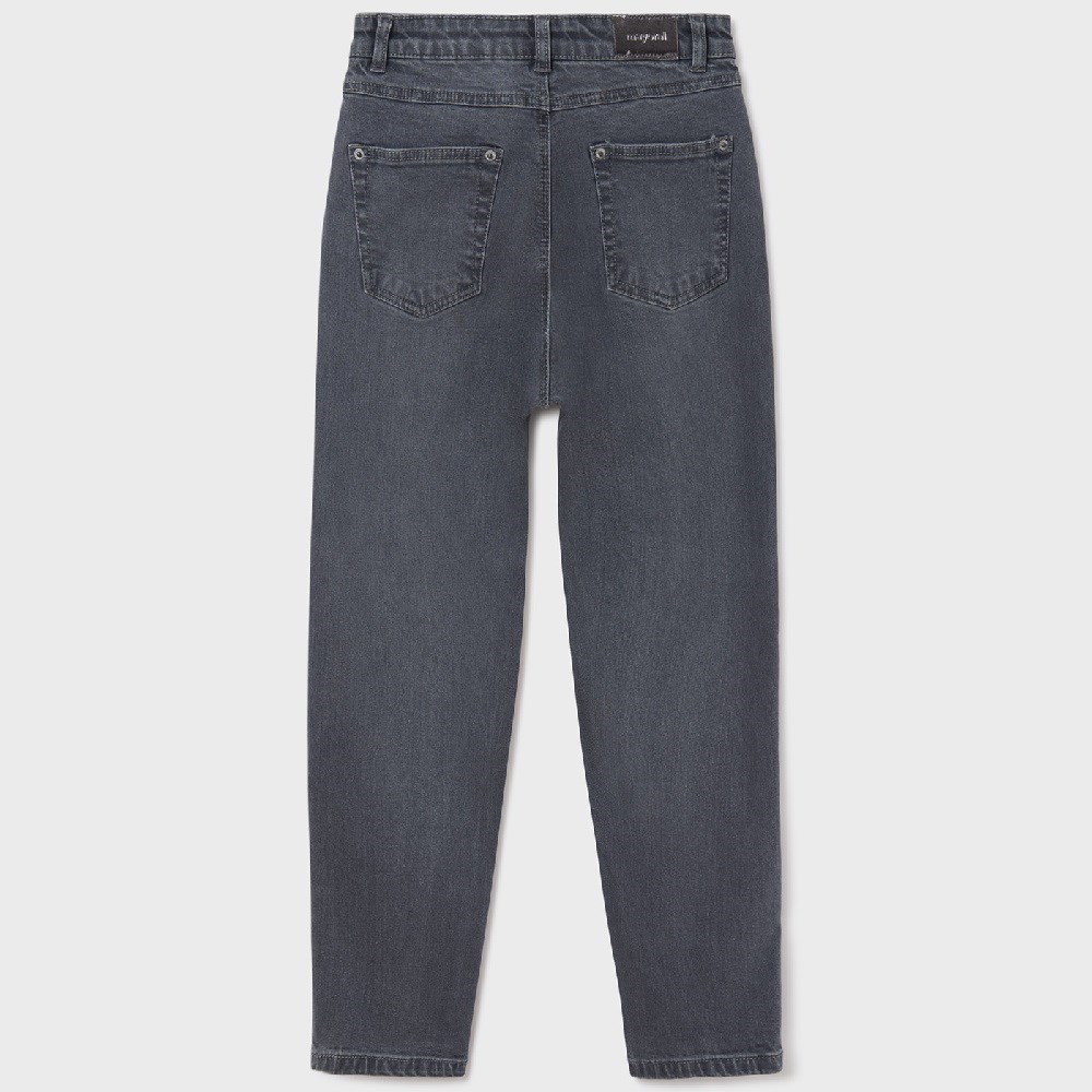 Mayoral Kışlık Kız Denim Pantolon Gri