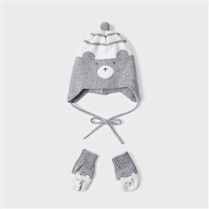 Mayoral Kışlık Erkek Bebek Eldiven Bere Set