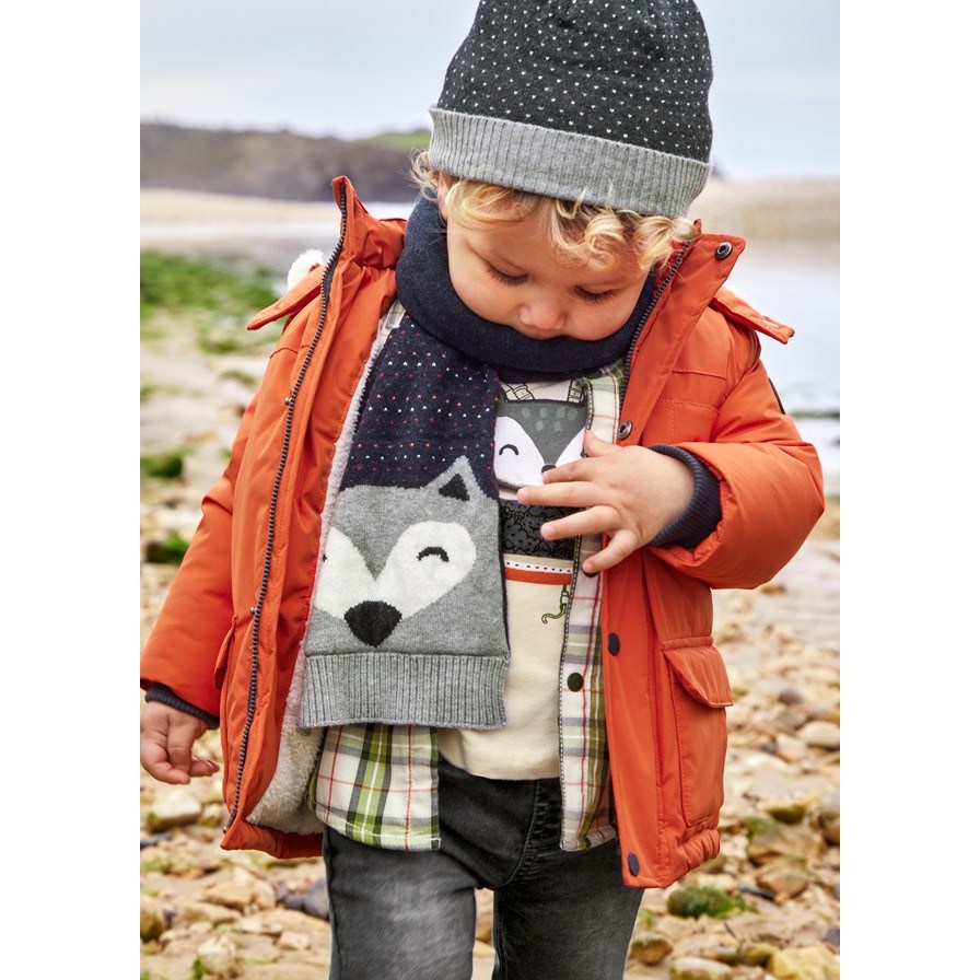 Mayoral Kışlık Erkek Bebek Atkı Bere Set Siyah