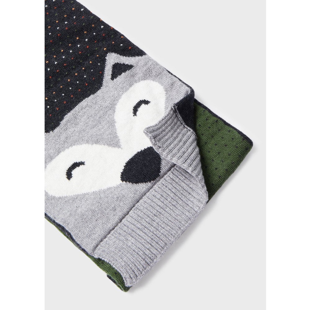 Mayoral Kışlık Erkek Bebek Atkı Bere Set Siyah