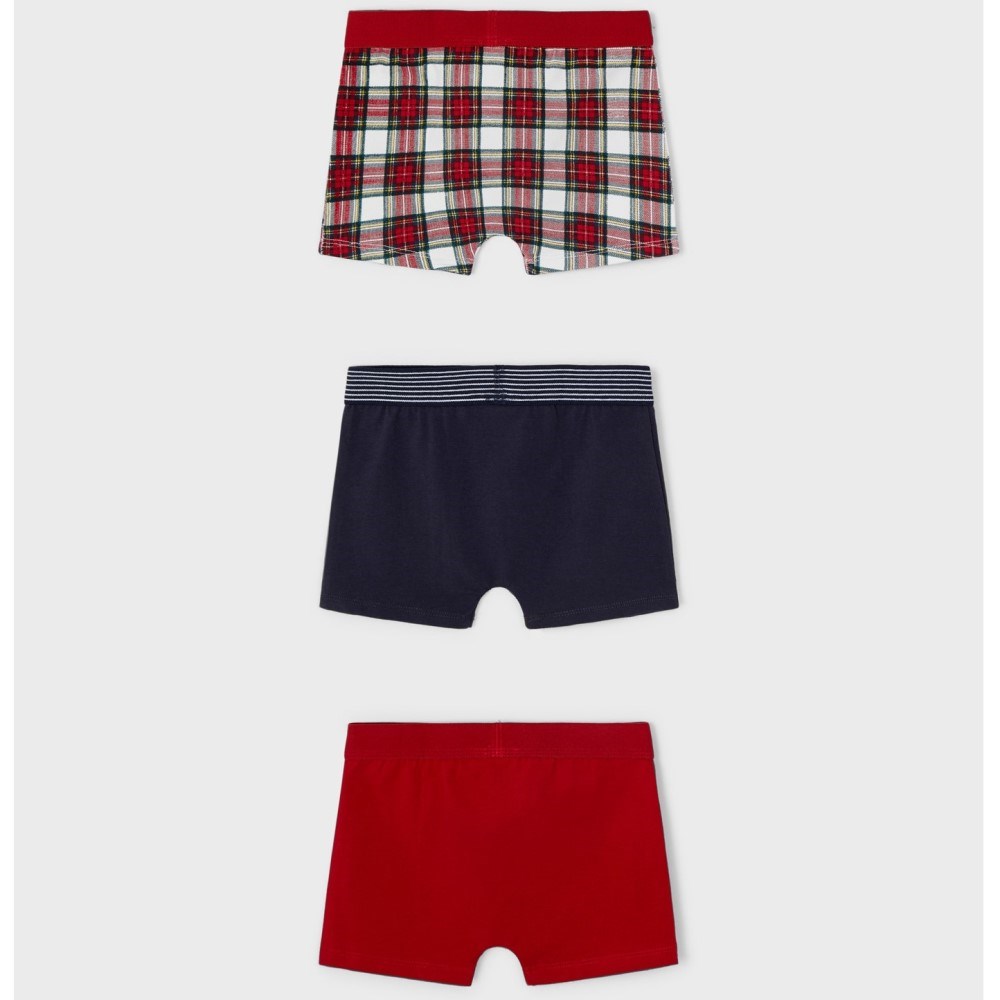 Mayoral Erkek Boxer Külot 3'lü Set Kırmızı