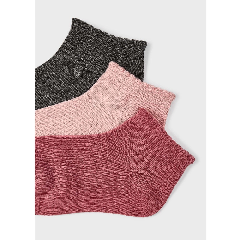 Mayoral Kışlık Kız Çorap Üçlü Set Pembe