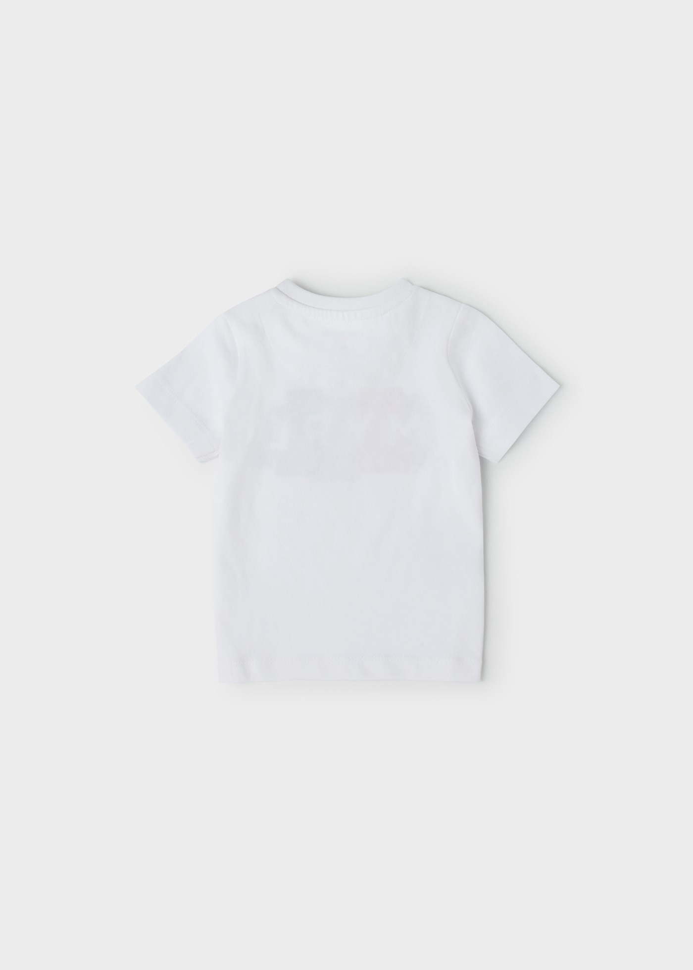 Mayoral Yazlık Erkek Bebek Kısa Kol T-shirt Beyaz