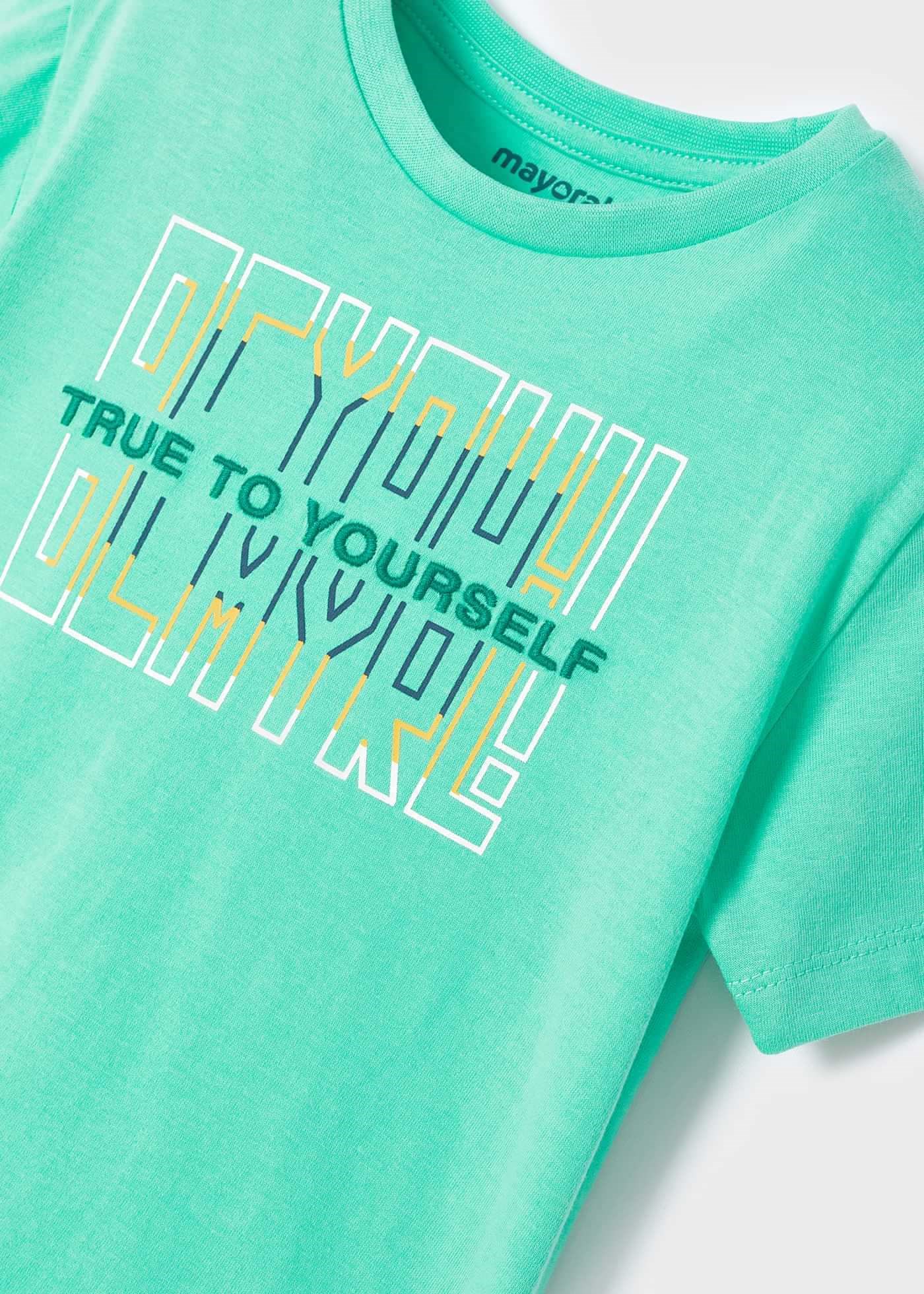 Mayoral Yazlık Erkek Kısa Kol T-shirt Yeşil