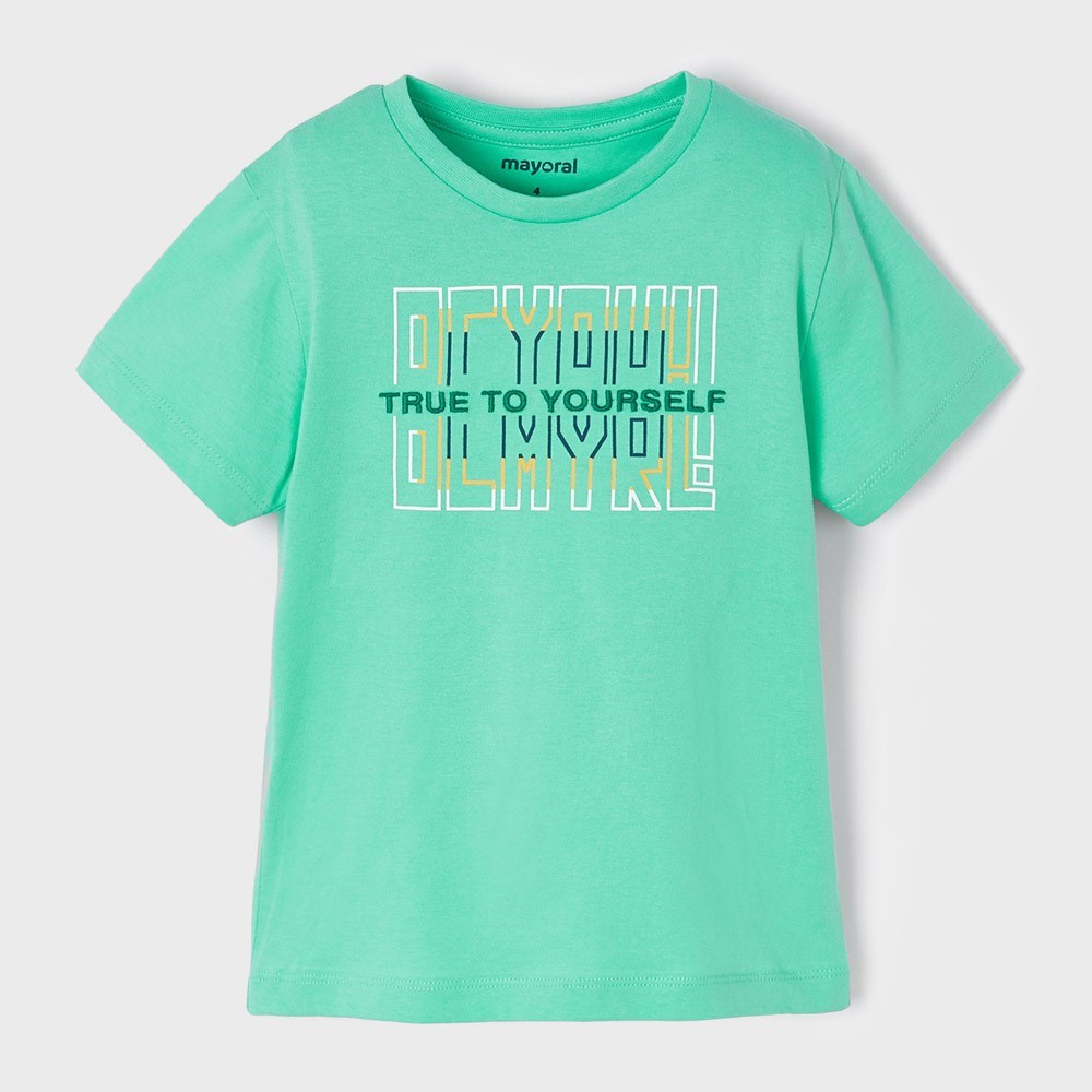 Mayoral Yazlık Erkek Kısa Kol T-shirt Yeşil