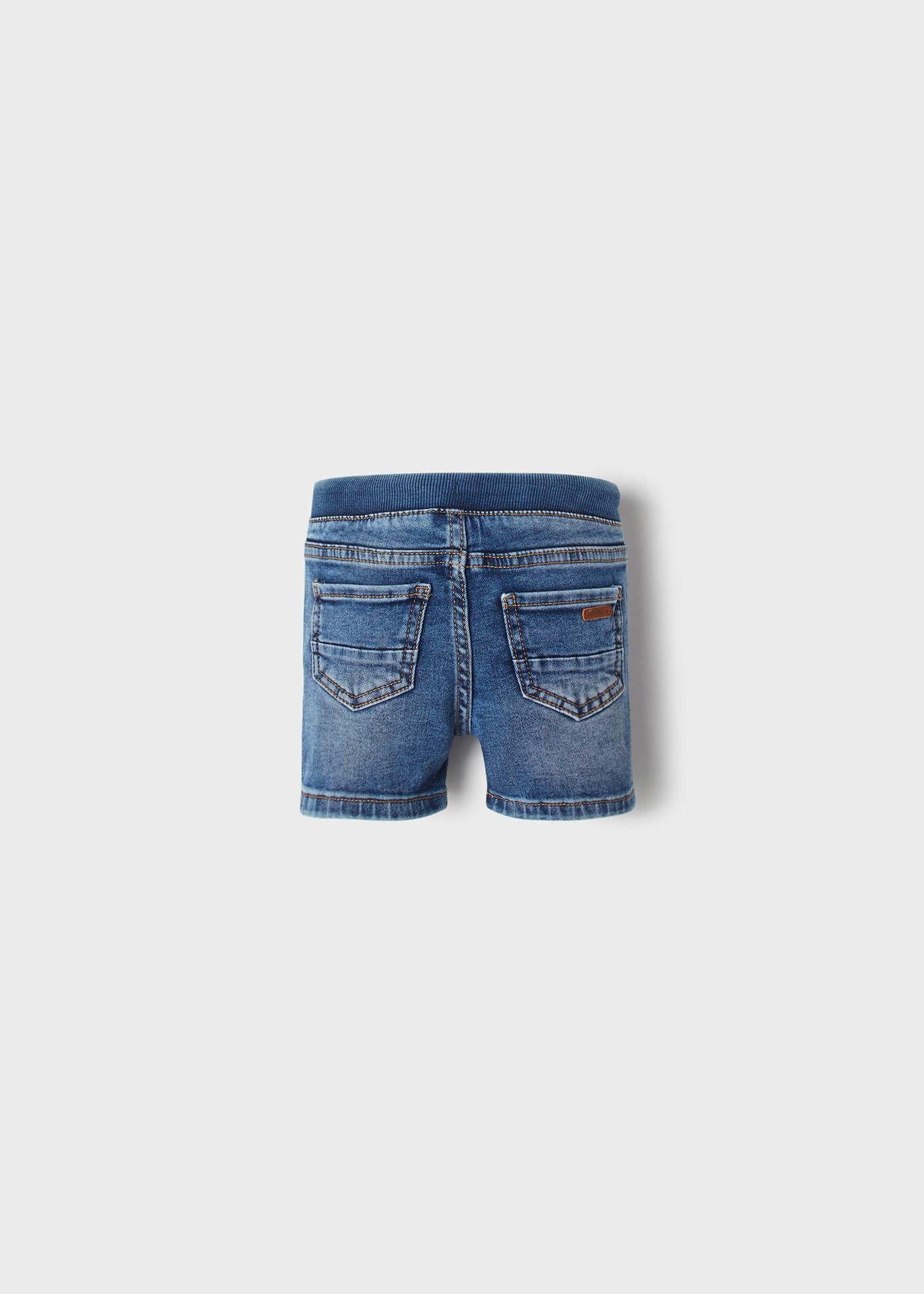 Mayoral Yazlık Erkek Bebek Denim Şort Mavi