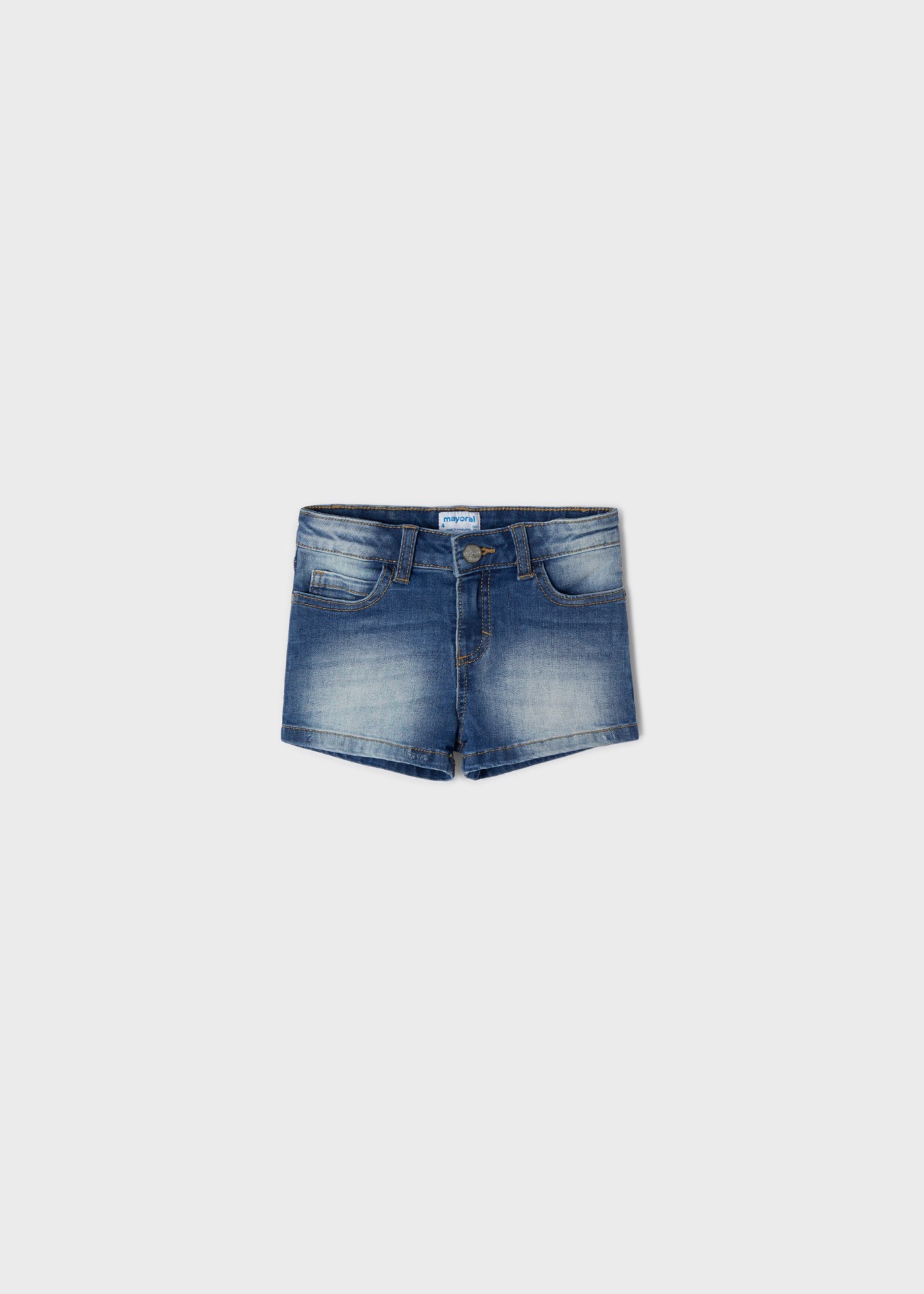 Mayoral Yazlık Kız Denim Şort Mavi