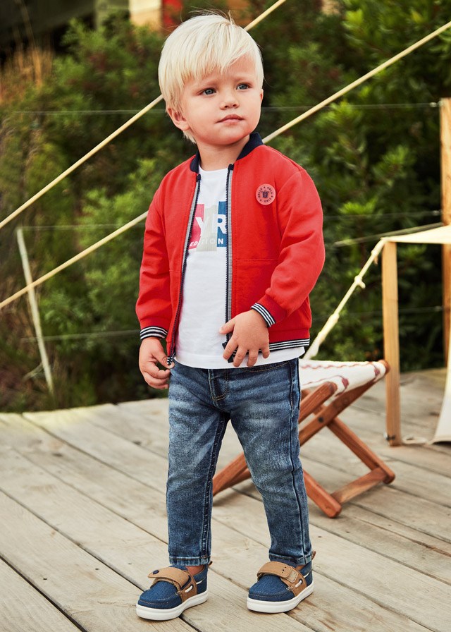 Mayoral Yazlık Erkek Bebek SlimFit Denim Pantolon Mavi