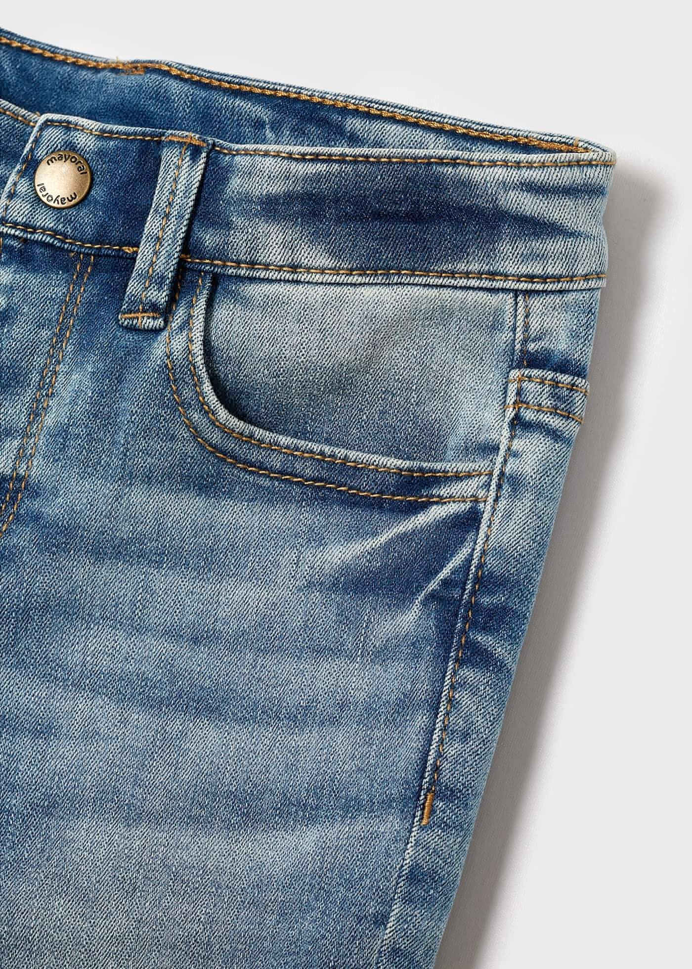 Mayoral Yazlık Erkek SlimFit Denim Pantolon Mavi