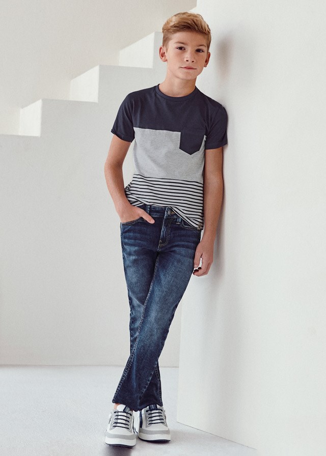 Mayoral Yazlık Erkek SlimFit Denim Pantolon Mavi