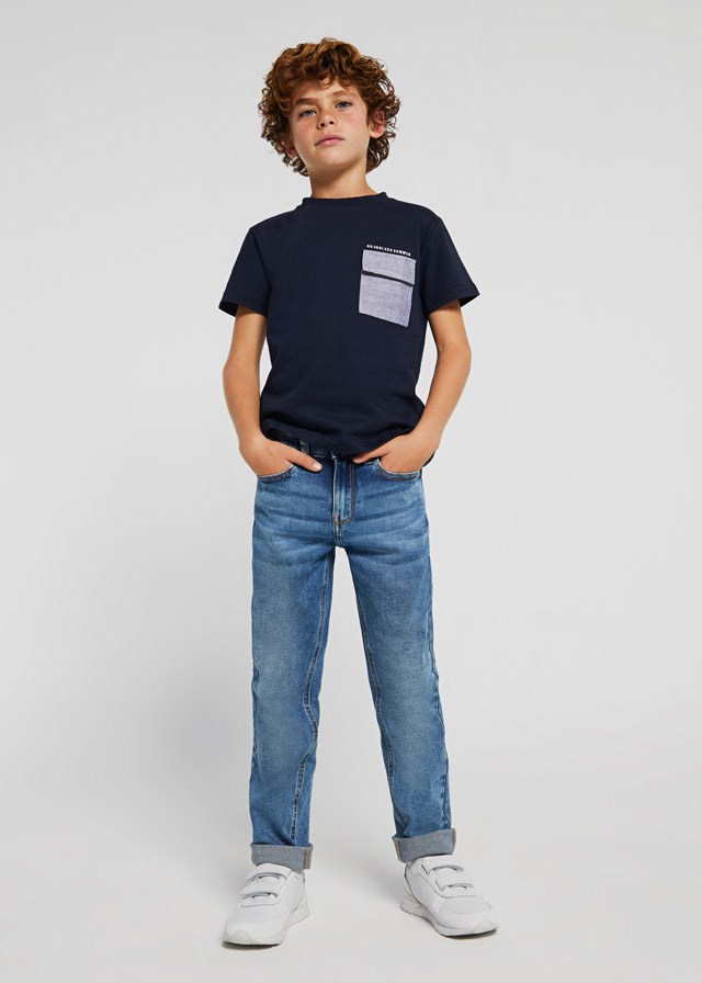 Mayoral Yazlık Erkek RegularFit Denim Pantolon Mavi