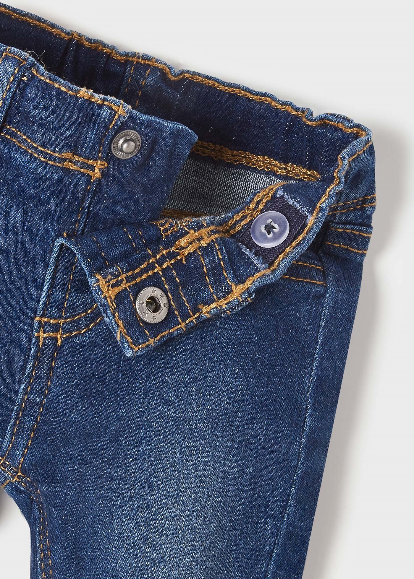 Mayoral Yazlık Erkek Bebek Basic Denim Pantolon Mavi