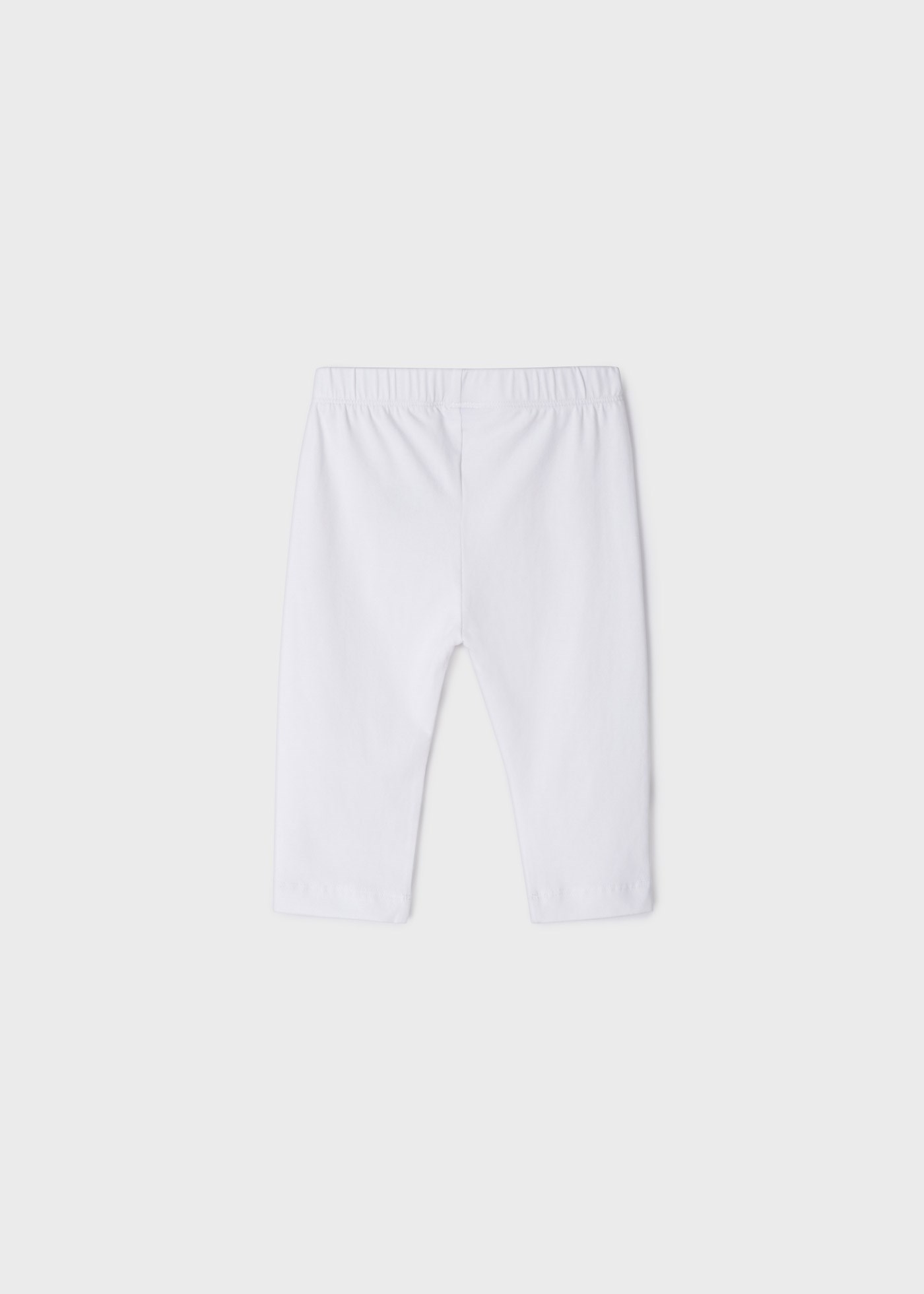 Mayoral Yazlık Kız Basic Capri Tayt Beyaz