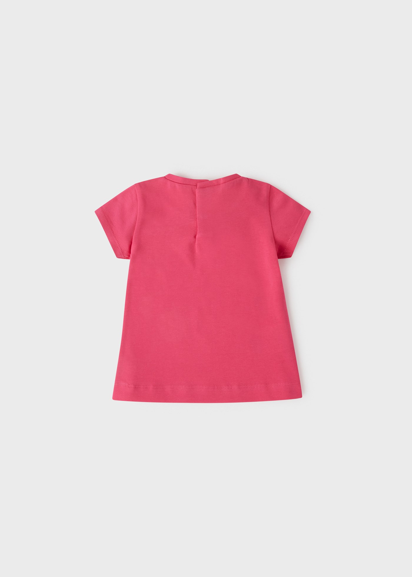 Mayoral Yazlık Kız Bebek Kısa Kol T-shirt Pembe