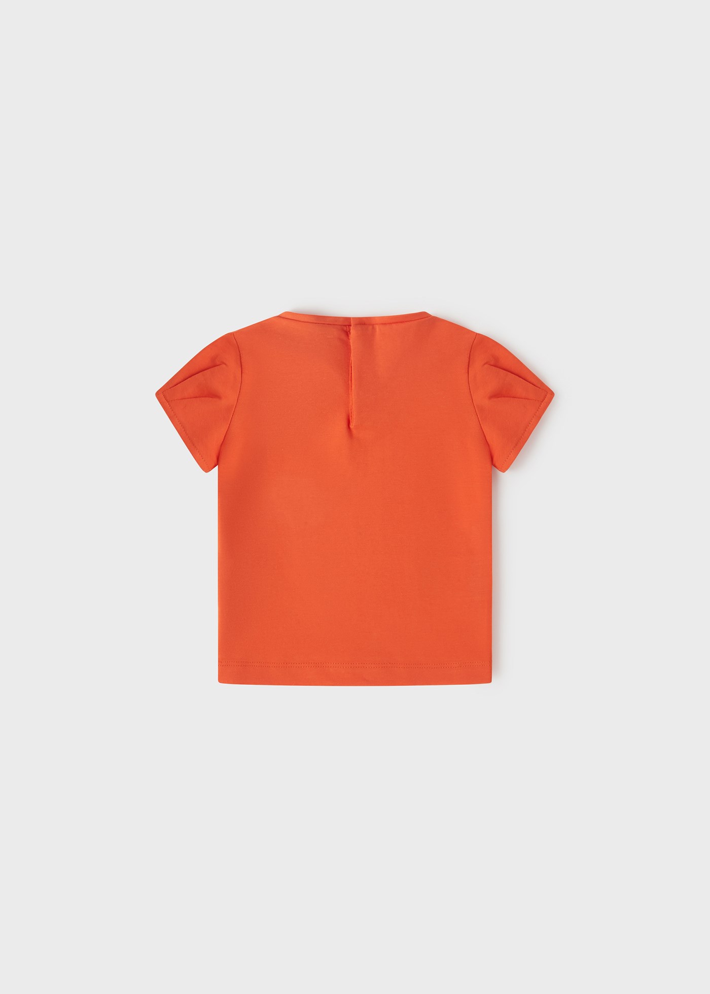 Mayoral Yazlık Kız Bebek Kısa Kol T-shirt Turuncu