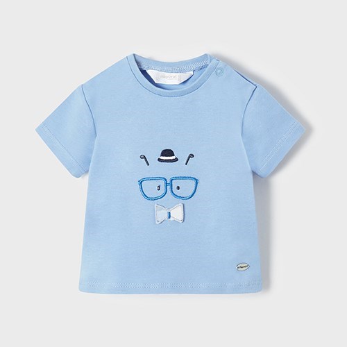 Mayoral Yazlık Erkek Bebek Kısa Kol T-shirt Mavi