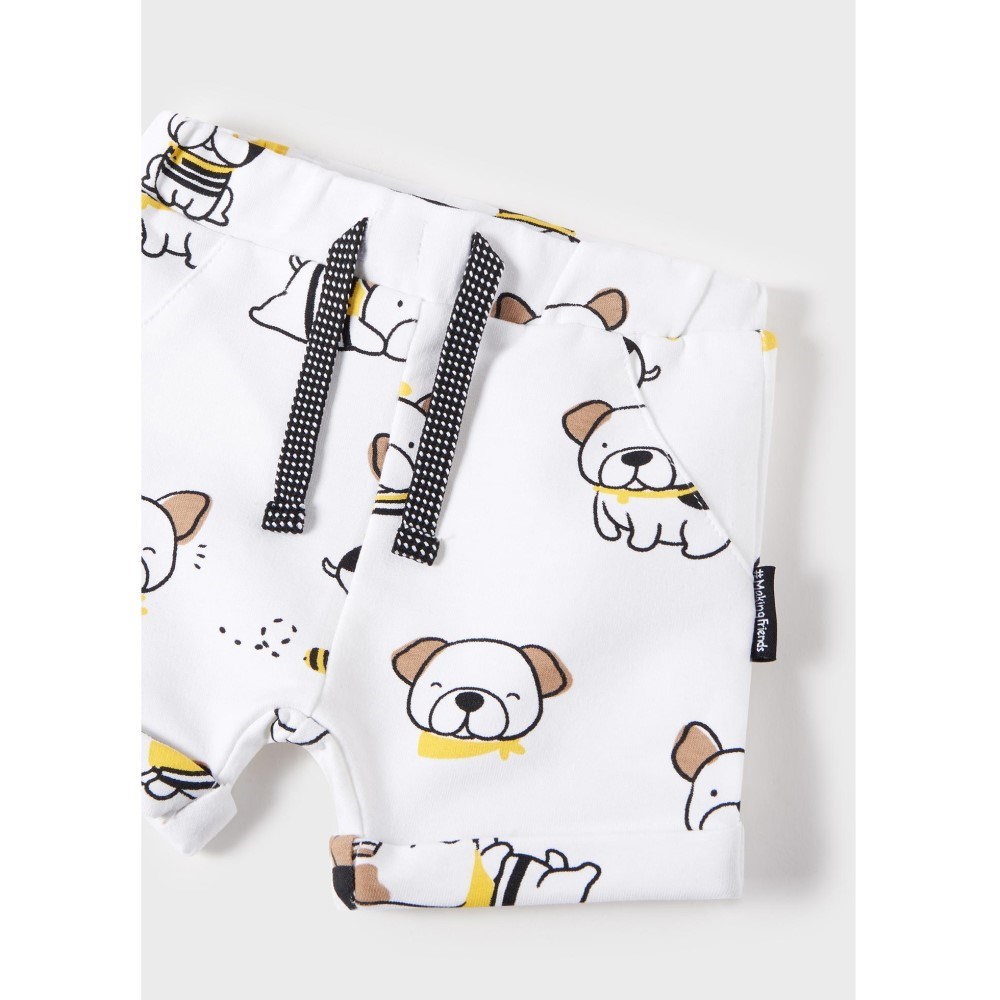 Mayoral Yazlık Erkek Bebek Kısa Kol T-shirt Şort Set Siyah