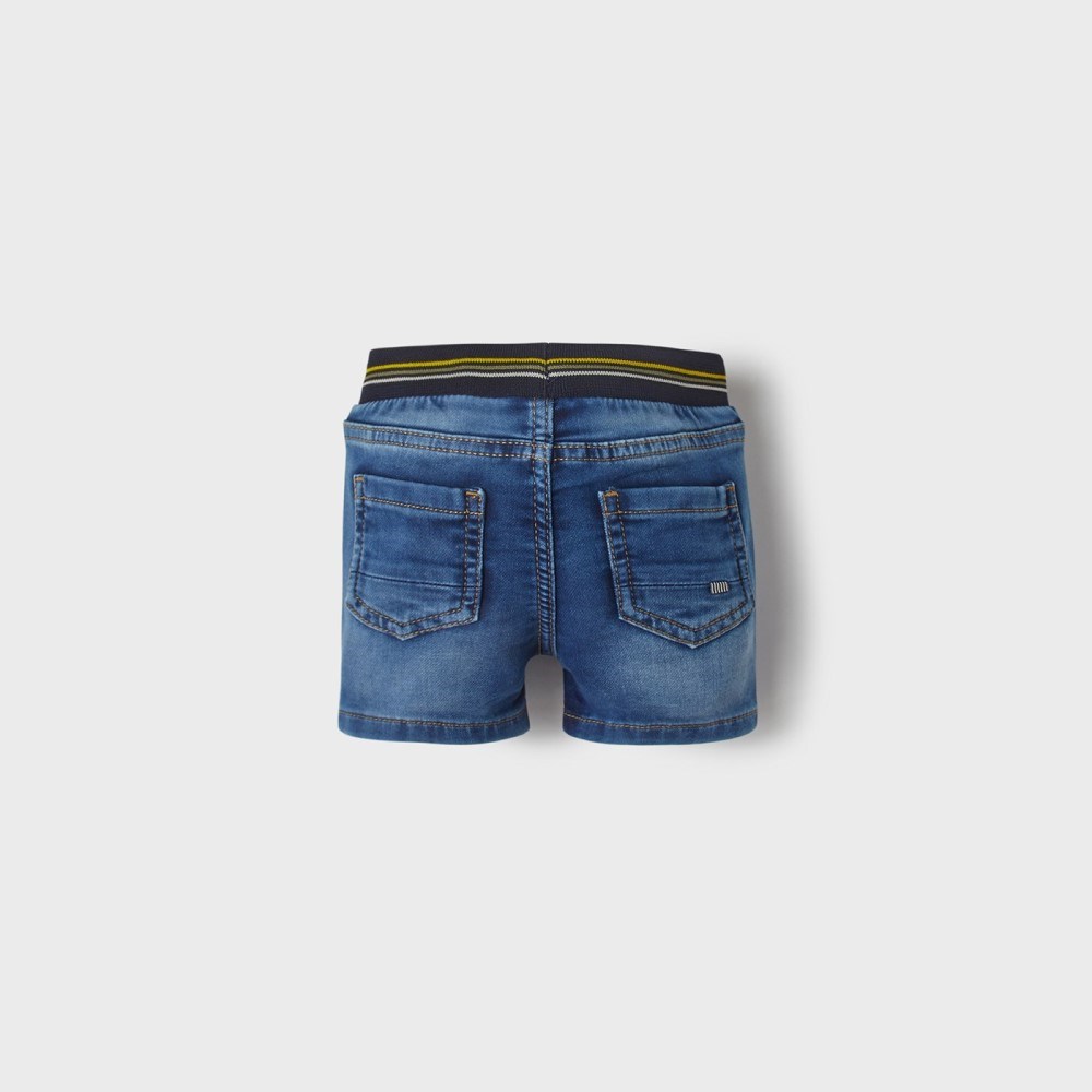 Mayoral Yazlık Erkek Bebek Denim Şort Mavi