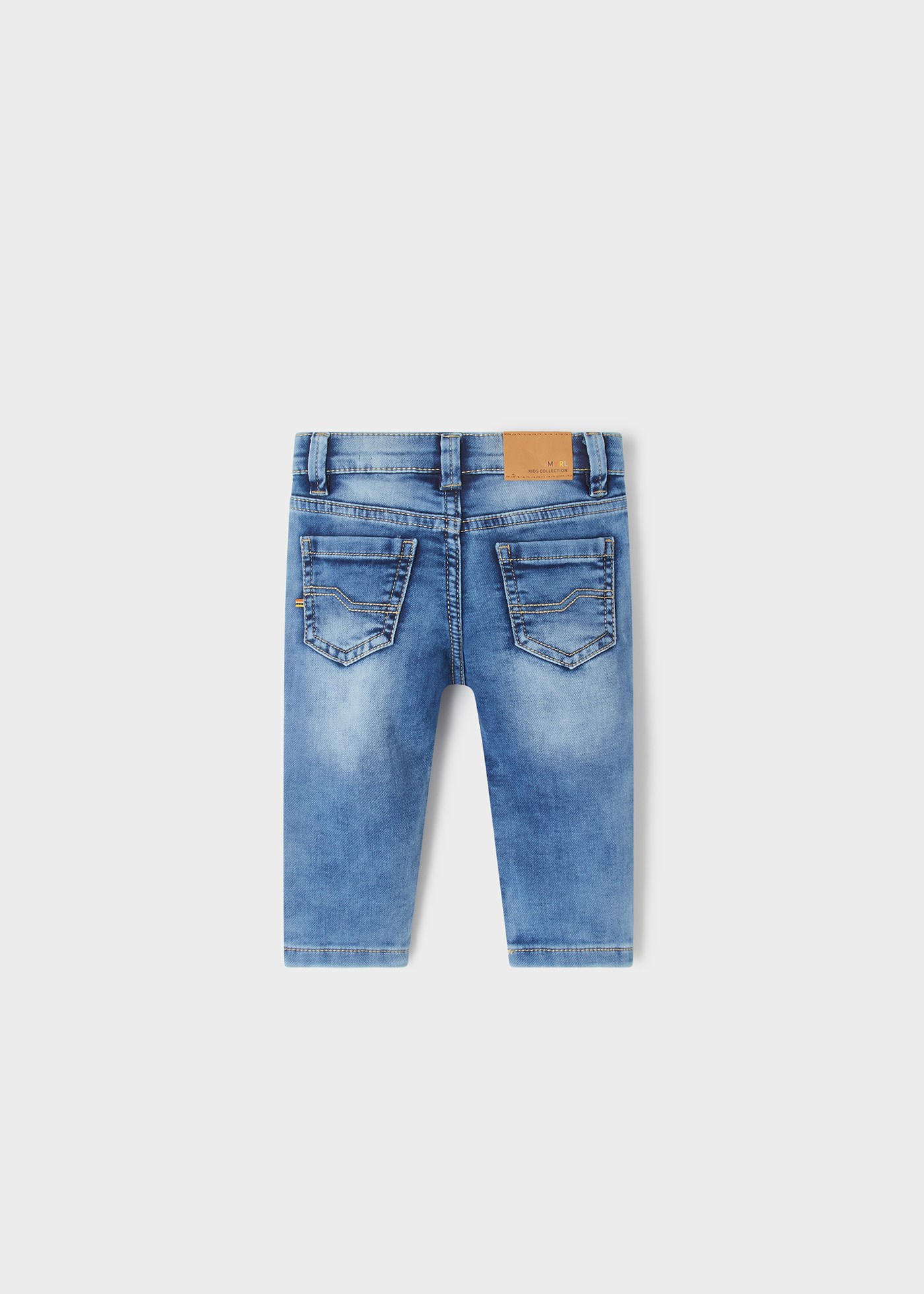 Mayoral Yazlık Erkek Bebek Soft Denim Pantolon Mavi