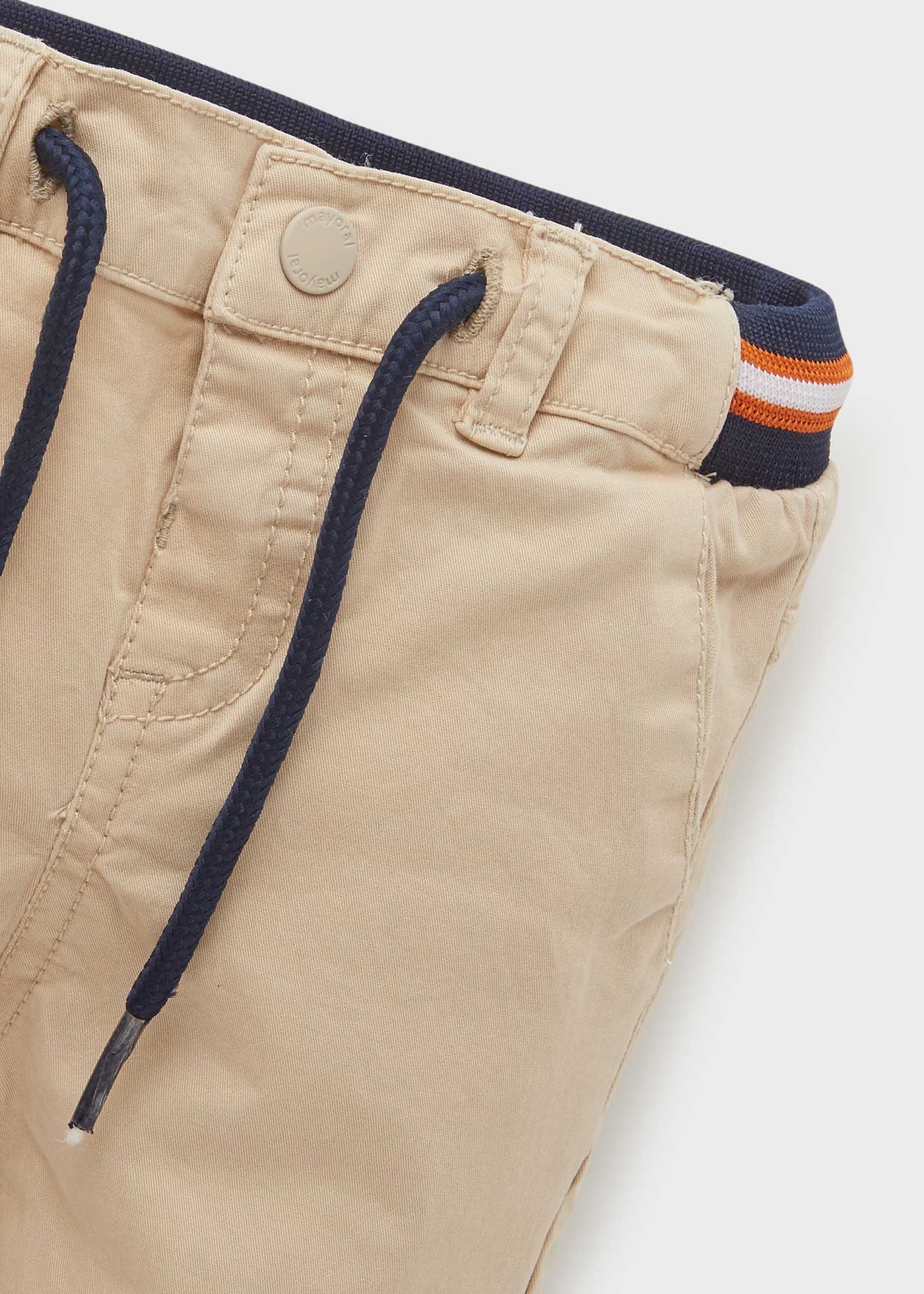 Mayoral Yazlık Erkek Bebek Jogger Pantolon Krem