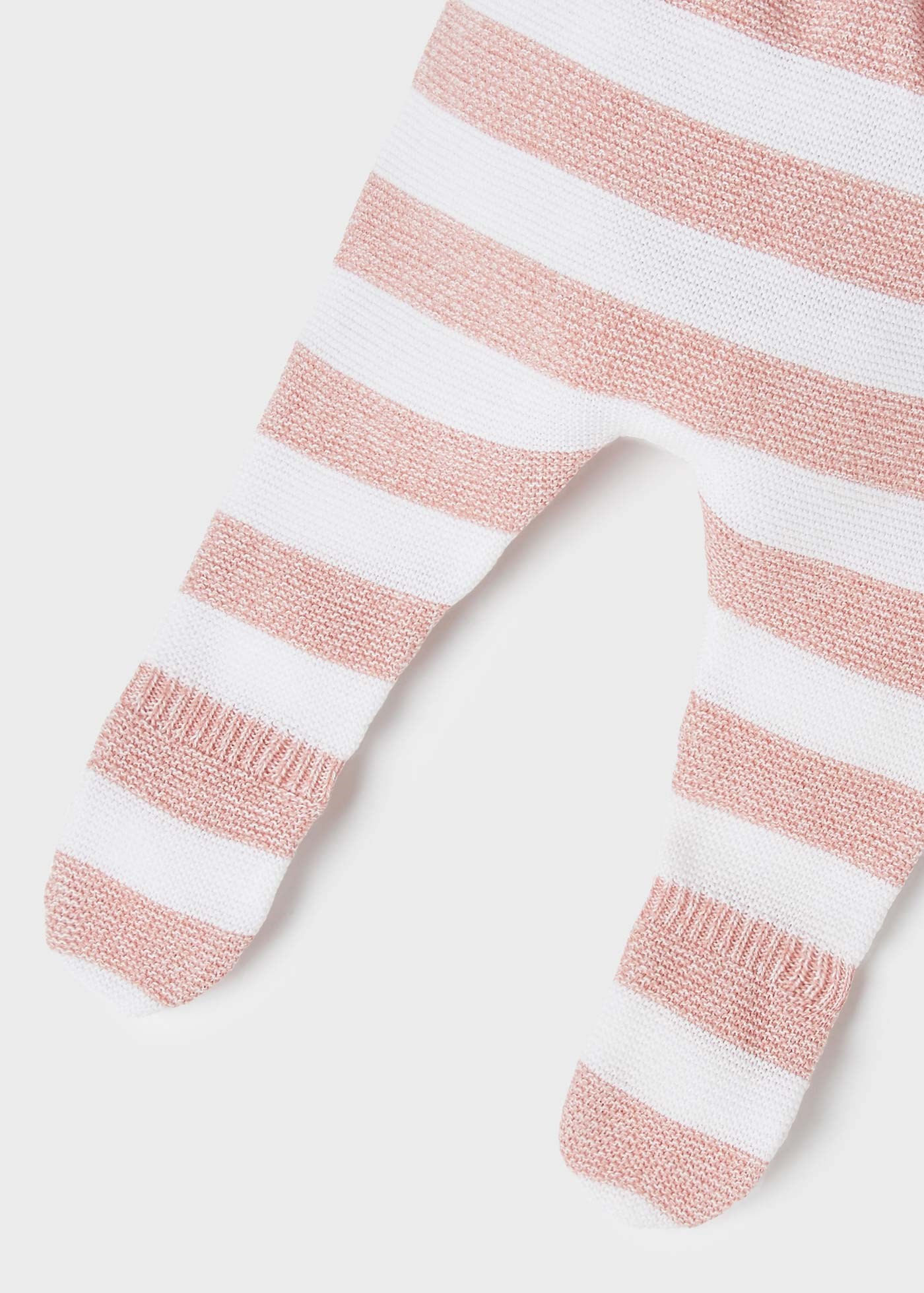 Mayoral Yazlık Kız Bebek Örme Bluz Patikli Pantolon Set Pembe