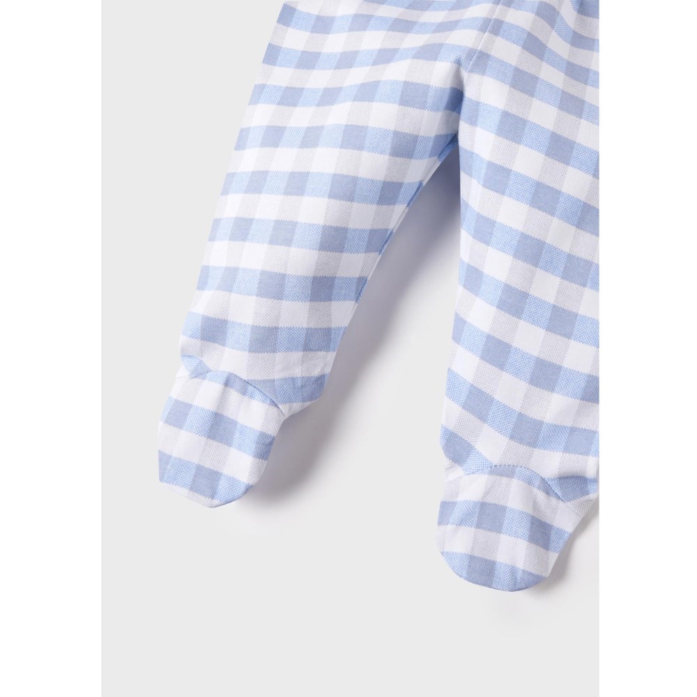 Mayoral Yazlık Erkek Bebek Bluz Patikli Pantolon Set Mavi