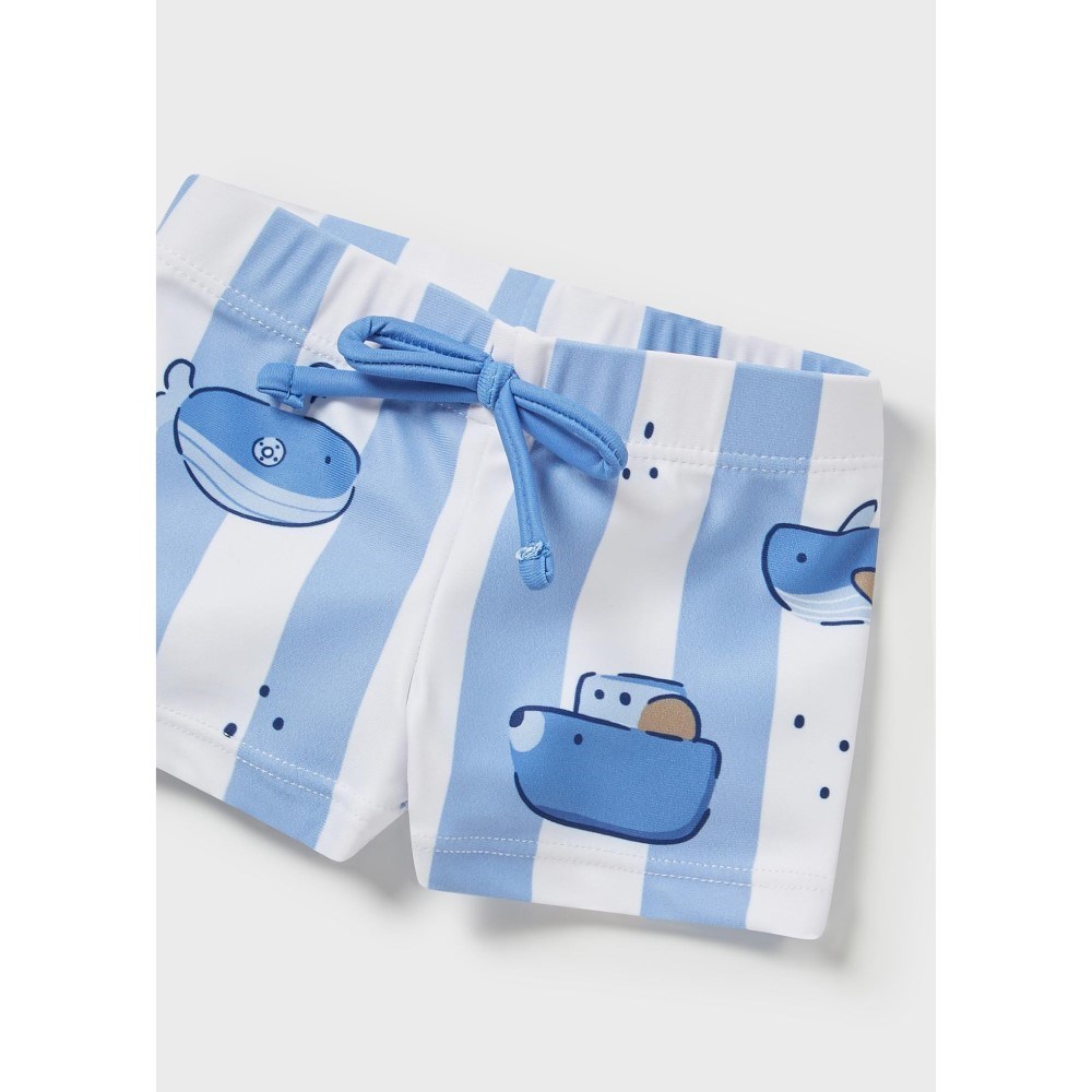 Mayoral Yazlık Erkek Bebek Bluz Mayo Set Mavi