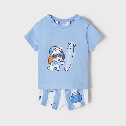 Mayoral Yazlık Erkek Bebek Bluz Mayo Set