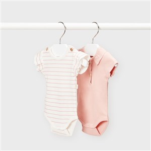 Mayoral Yazlık Kız Bebek Body Bluz 2'li Set