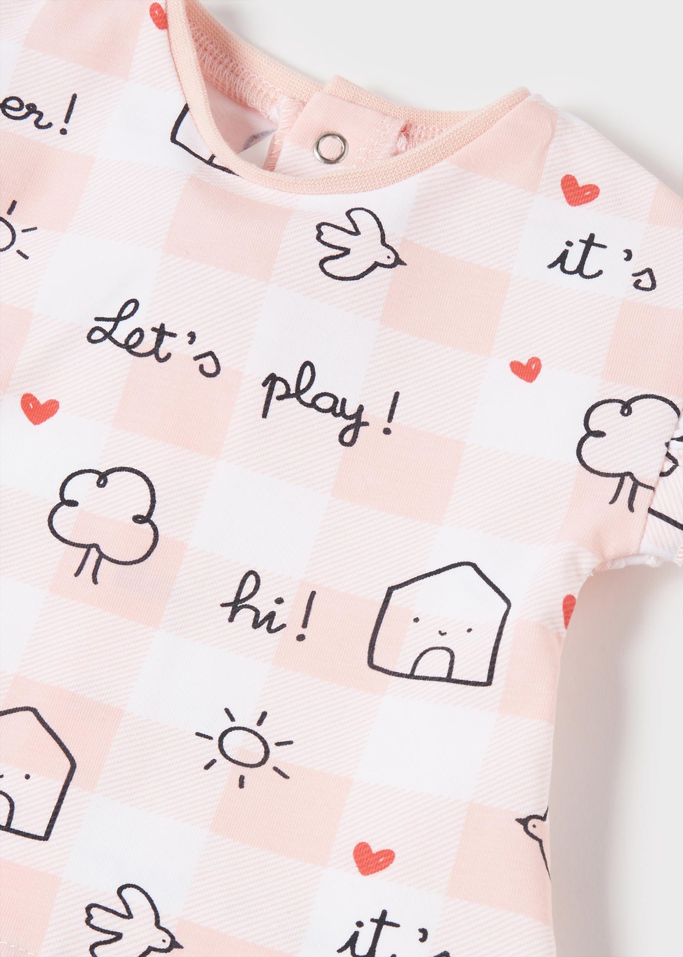 Mayoral Yazlık Kız Bebek Kısa Kol Bluz Denim Salopet Set Mavi