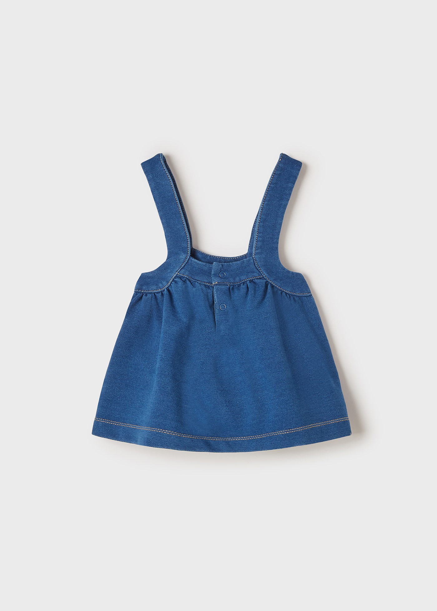 Mayoral Yazlık Kız Bebek Denim Jile Mavi