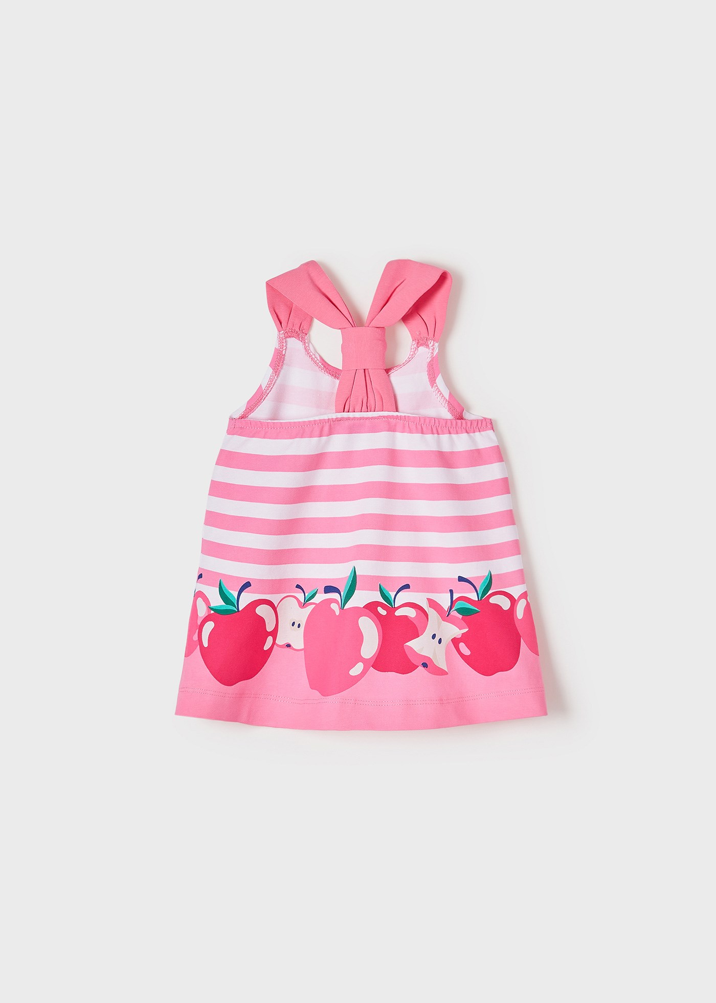Mayoral Yazlık Kız Bebek Desenli Elbise Pembe