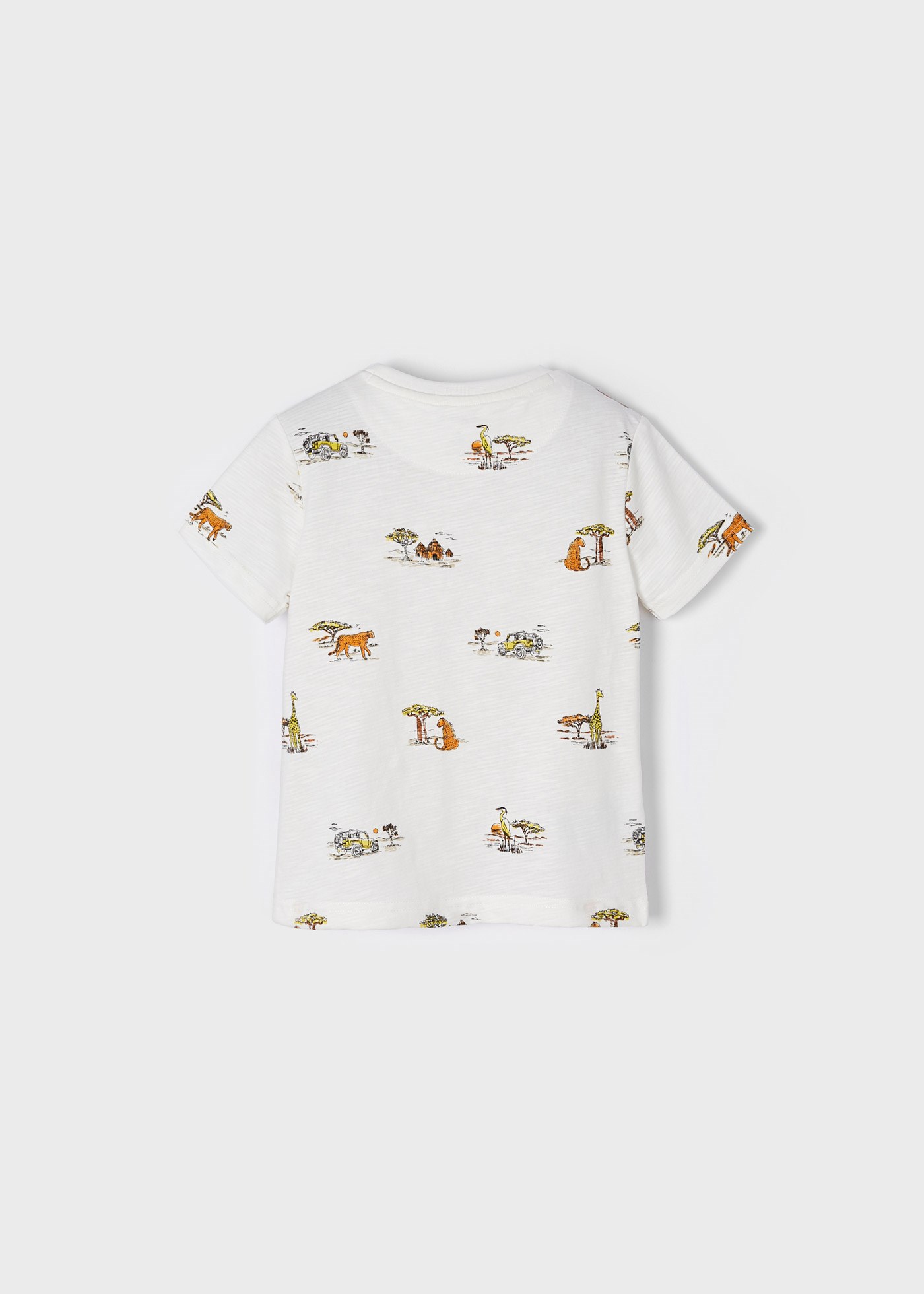Mayoral Yazlık Erkek Kısa Kol T-shirt Beyaz
