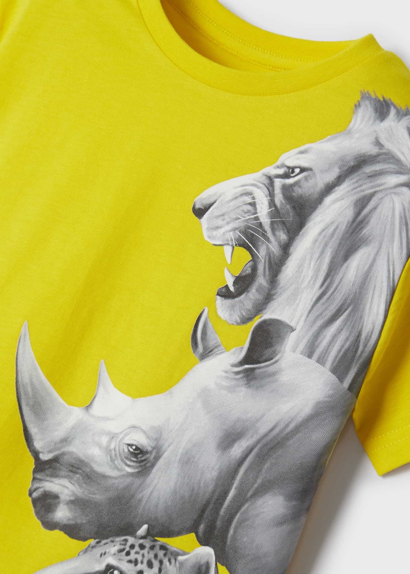 Mayoral Yazlık Erkek Kısa Kol T-shirt Sarı