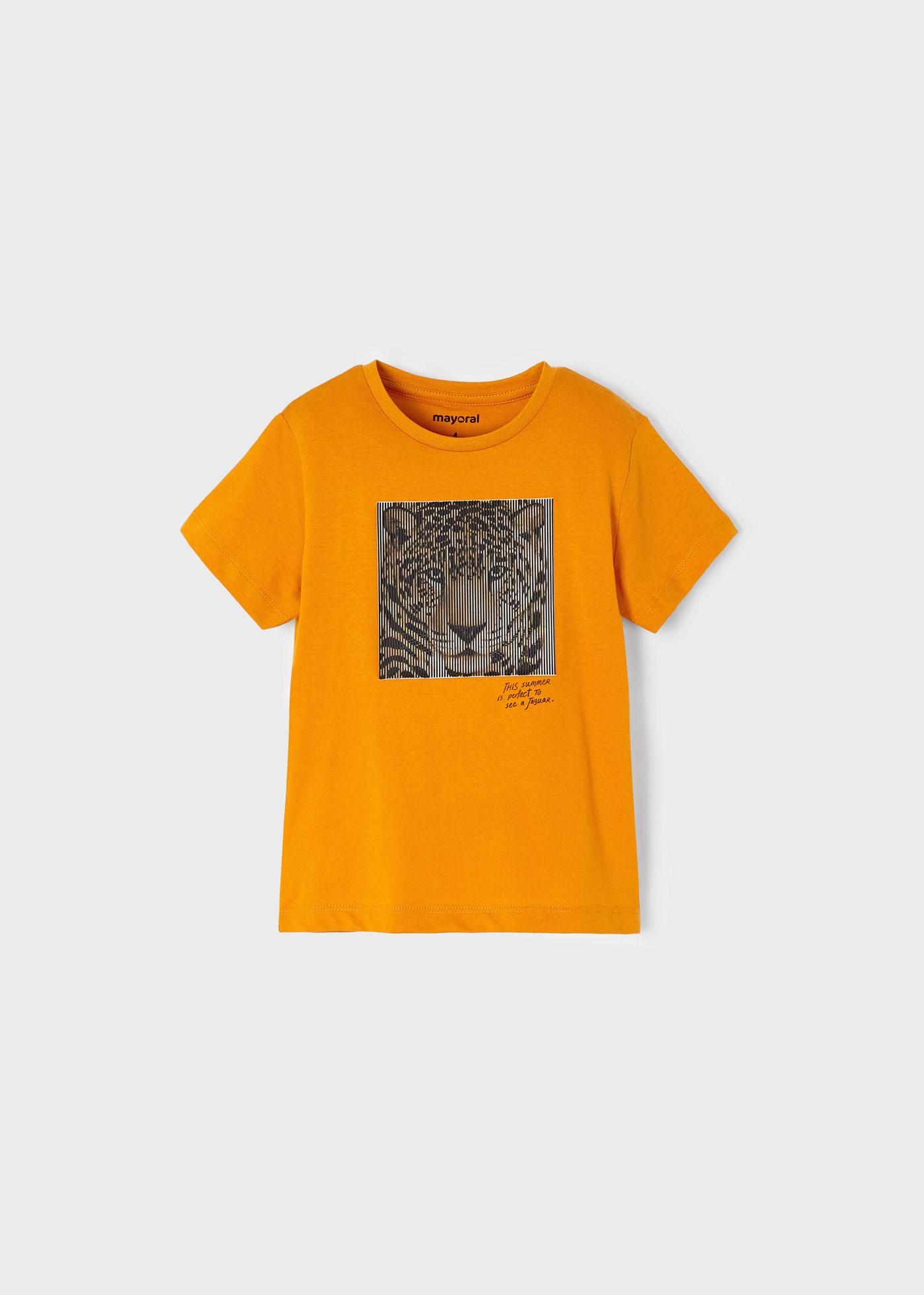 Mayoral Yazlık Erkek Kısa Kol T-shirt Turuncu