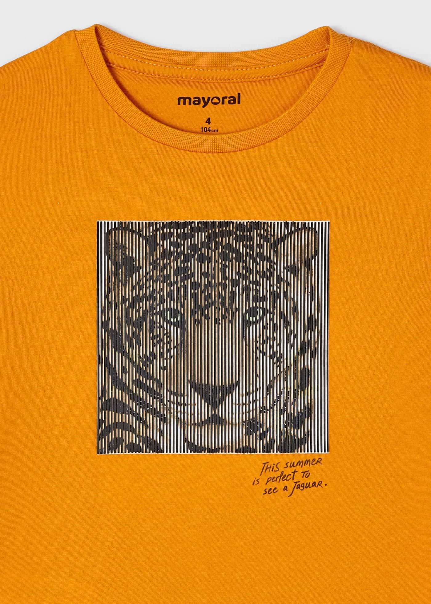 Mayoral Yazlık Erkek Kısa Kol T-shirt Turuncu